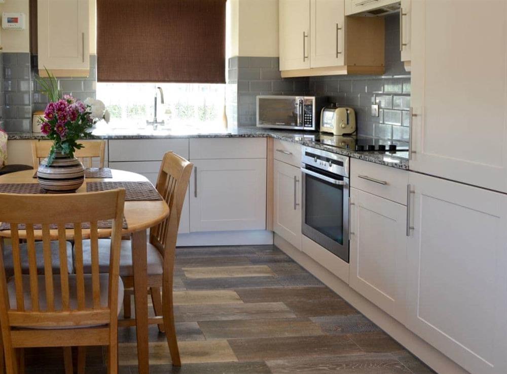 Kitchen & dining area at Sail Loft Apartment in Whitby, North Yorkshire