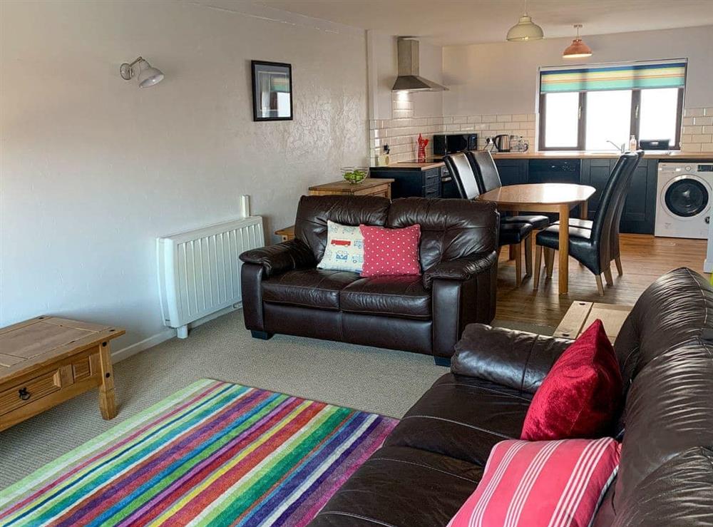 Open plan living space at Sailfish in Benllech , Gwynedd