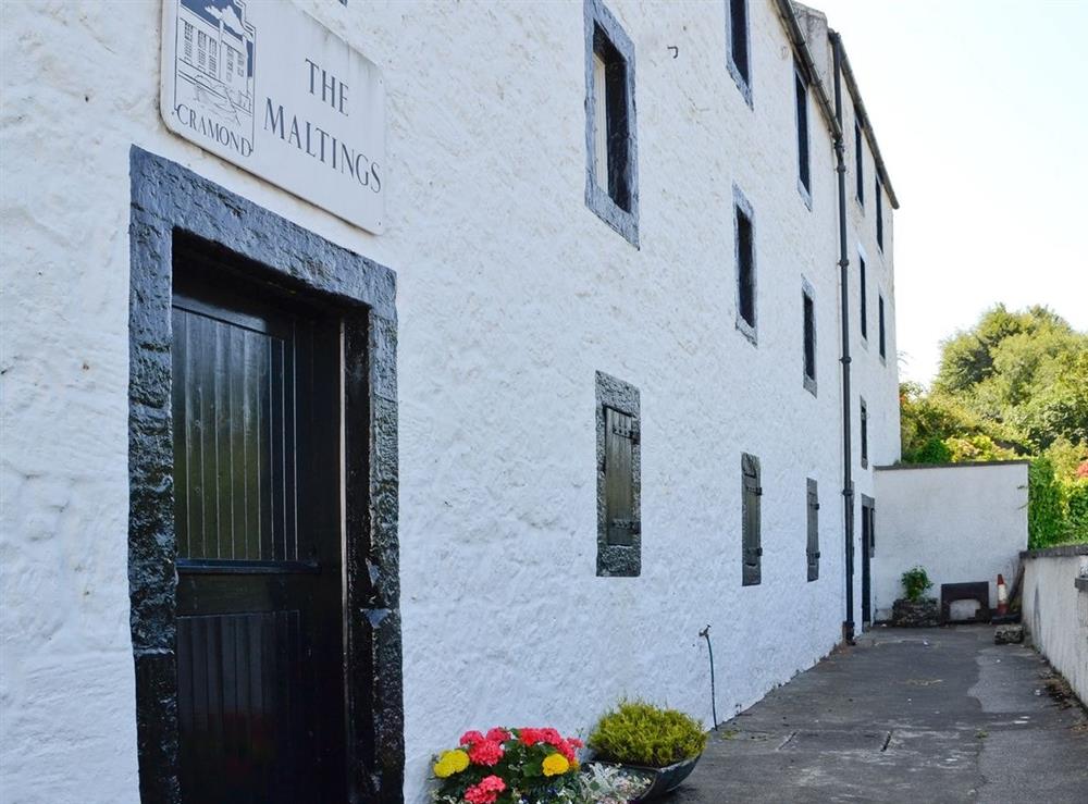 Exterior at Sailors Cottage in Cramond Village, near Edinburgh, Midlothian