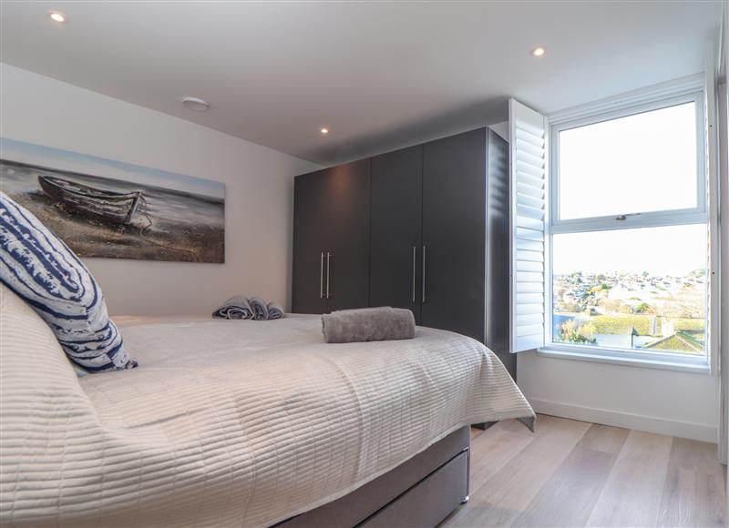 One of the 3 bedrooms at Sailors, Falmouth