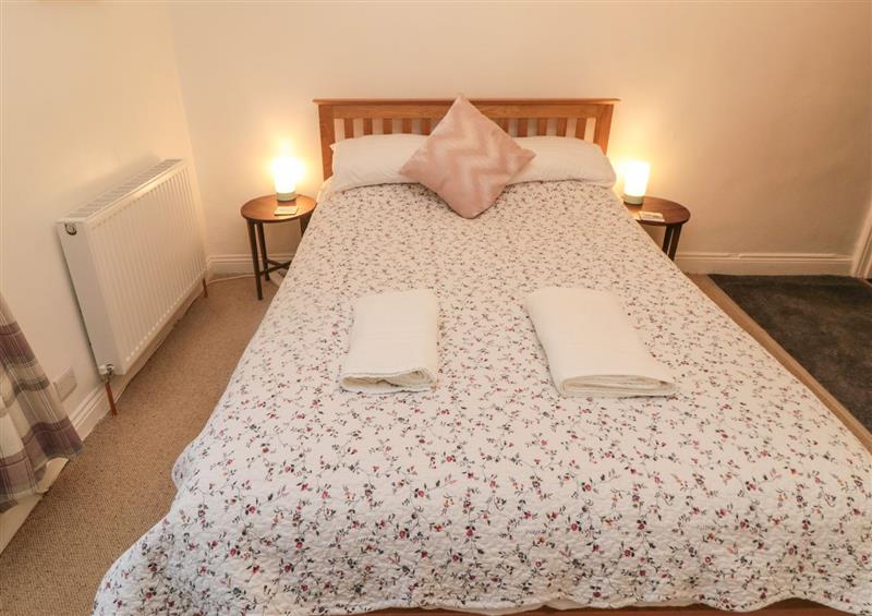 One of the bedrooms at Saints Cottage, Scarborough