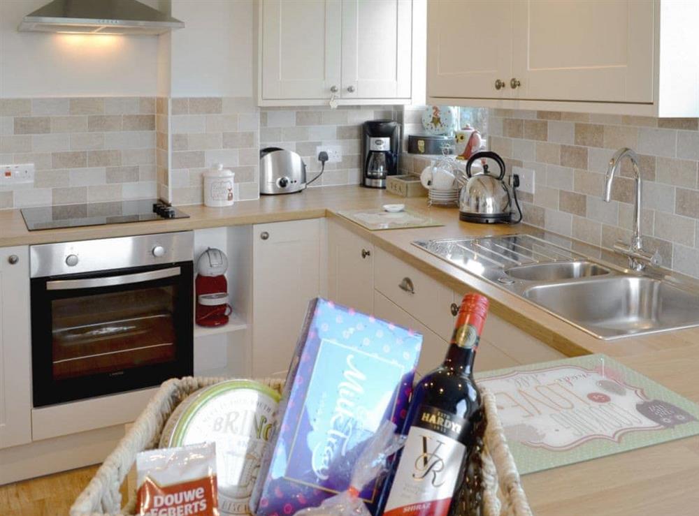 Delightful, well equipped kitchen at Salem Fach in Holyhead, Gwynedd