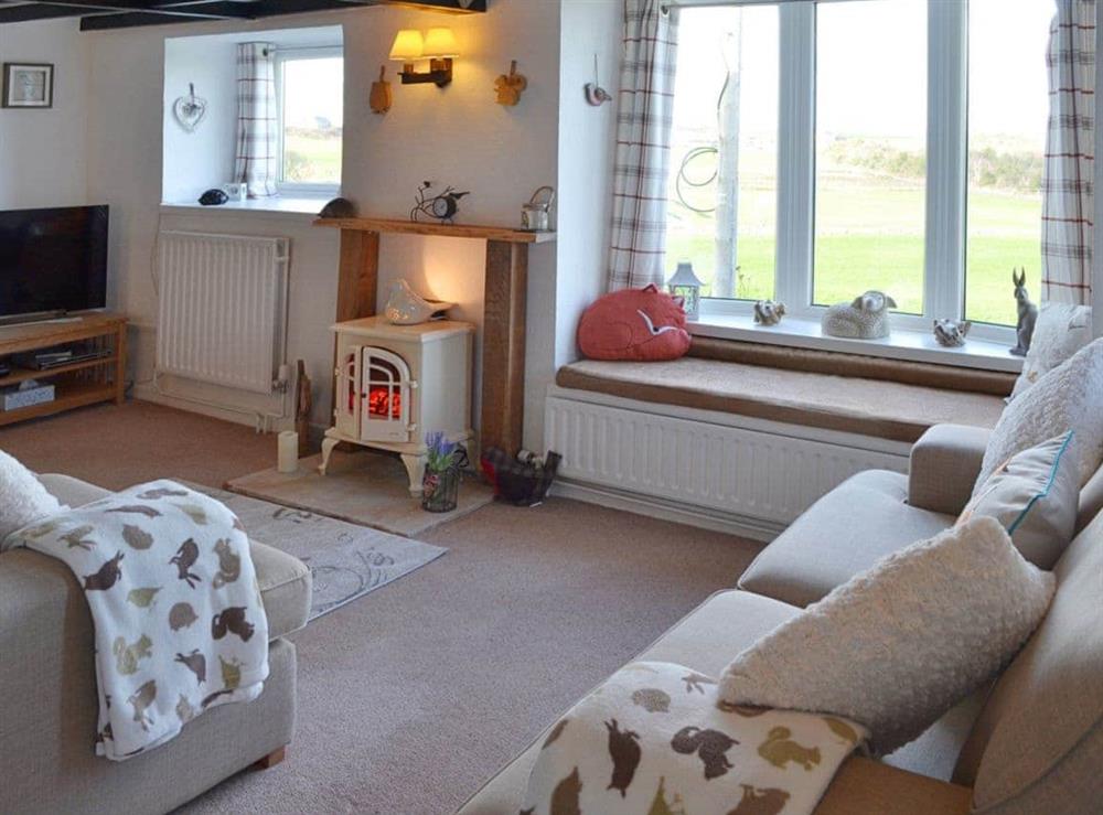 Living room/dining room at Salem Fach in Holyhead, Gwynedd