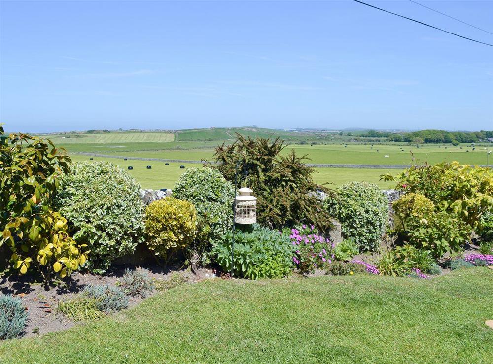 View from garden at Salem Fach in Holyhead, Gwynedd