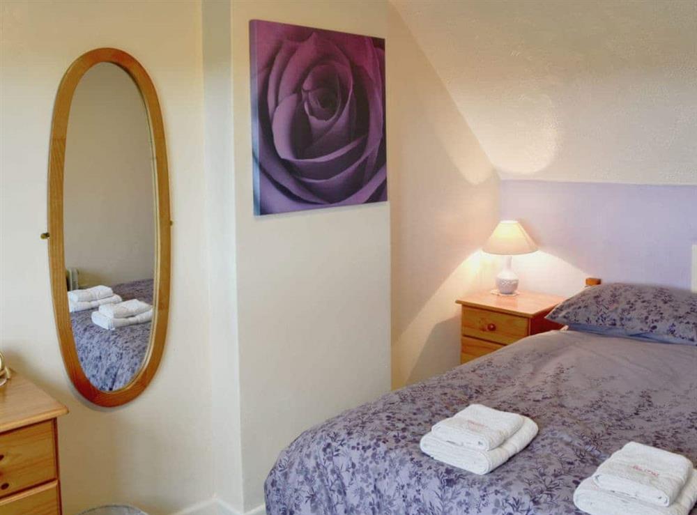 Comfy double bedroom at Salfur in Rhiw, near Pwllhelli, Gwynedd