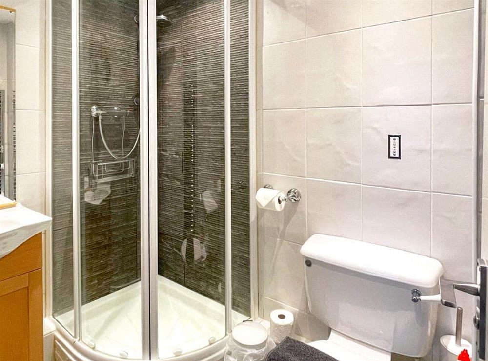 Shower room at Salisbury Apartment in Keswick, Cumbria