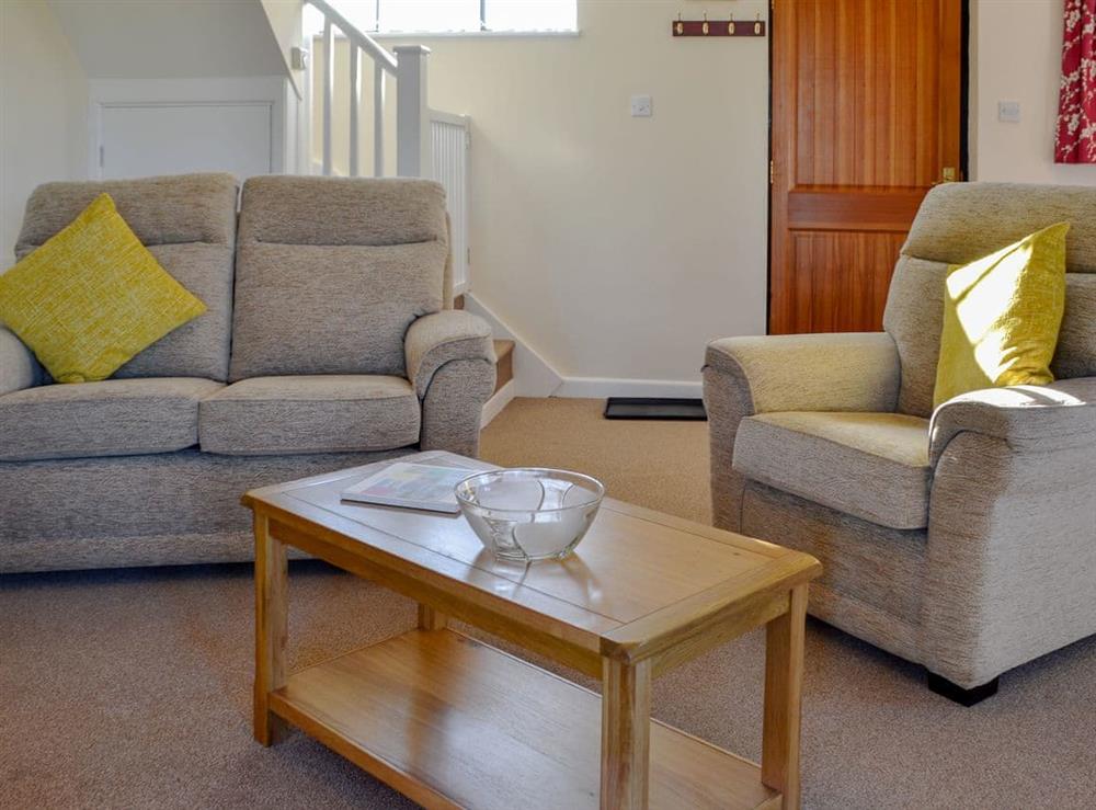 Comfy living area at Sallys Nest in Halesworth, Suffolk
