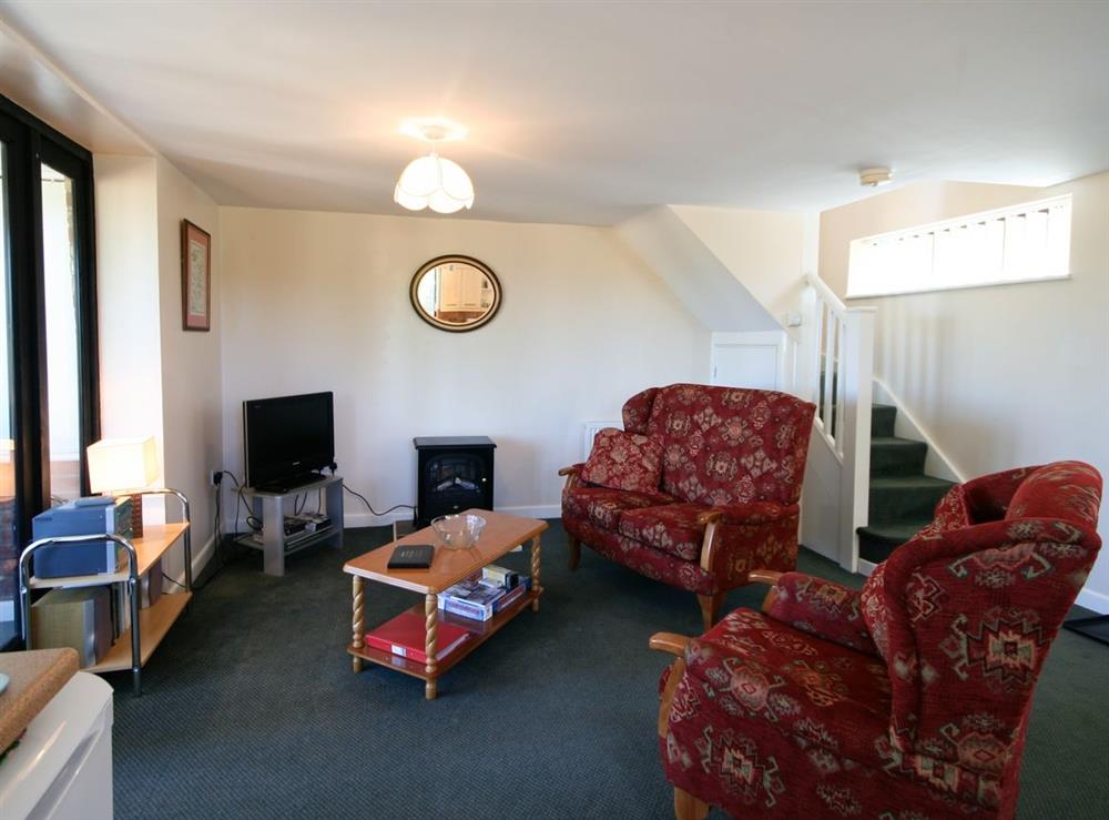 Living room at Sallys Nest in Halesworth, Suffolk