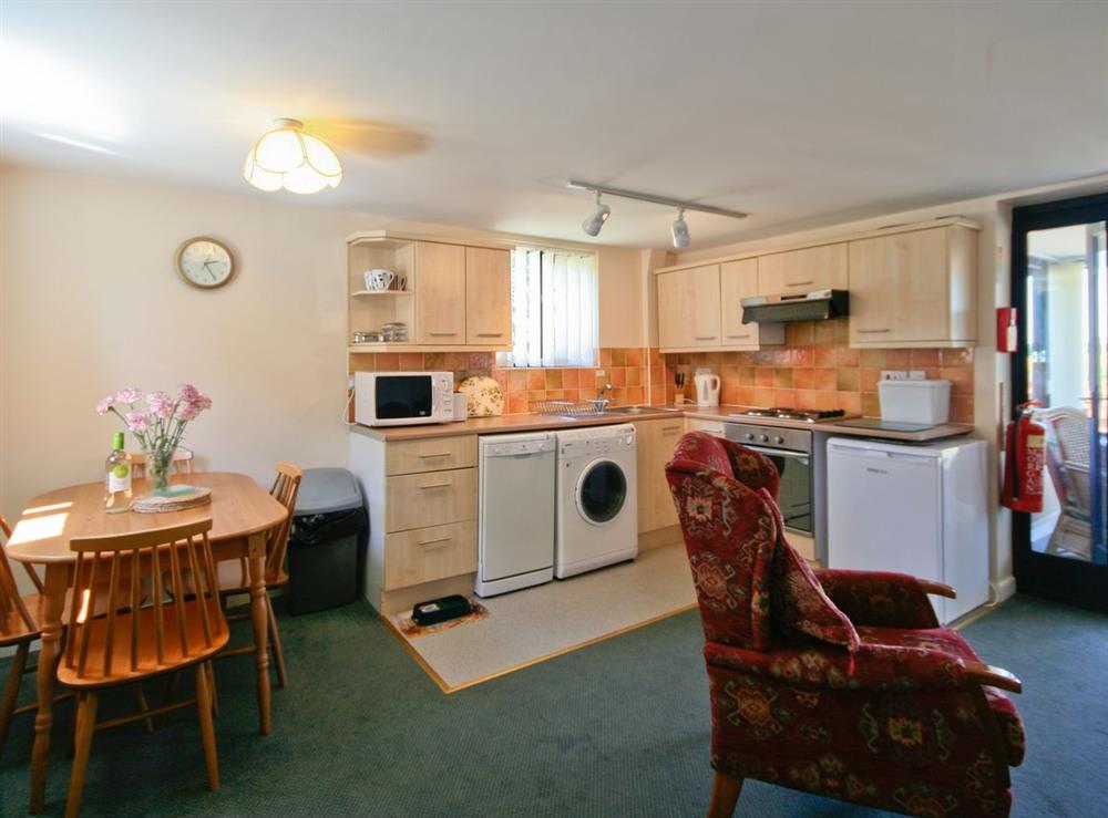 Open plan living/dining room/kitchen at Sallys Nest in Halesworth, Suffolk