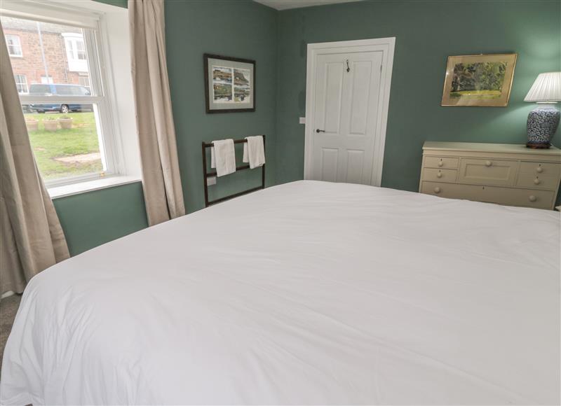 One of the bedrooms at Salmon Cottage, Norham