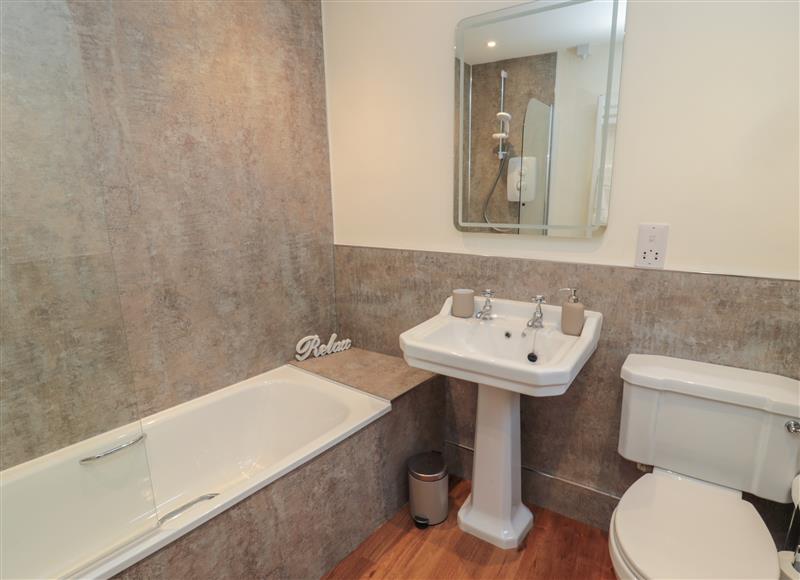 This is the bathroom at Salmon Cottage, Norham