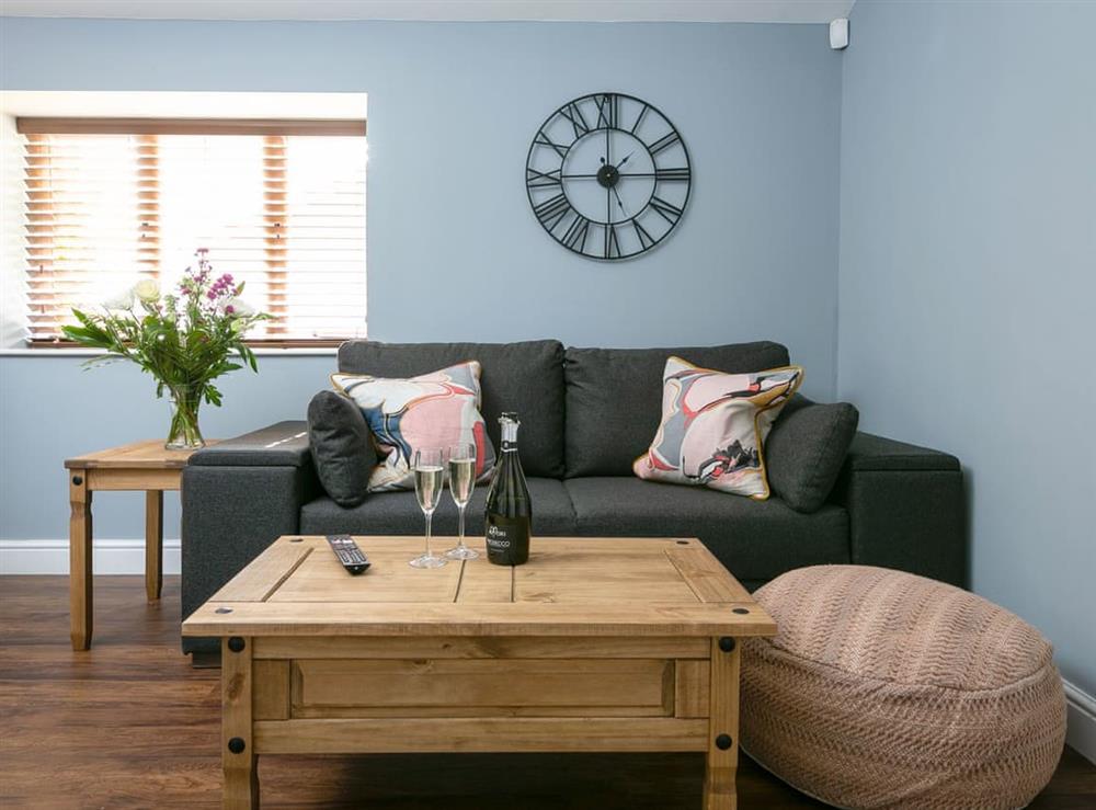 Comfortable seating within living area at Salomons Country Cottage in Tunbridge Wells, Kent