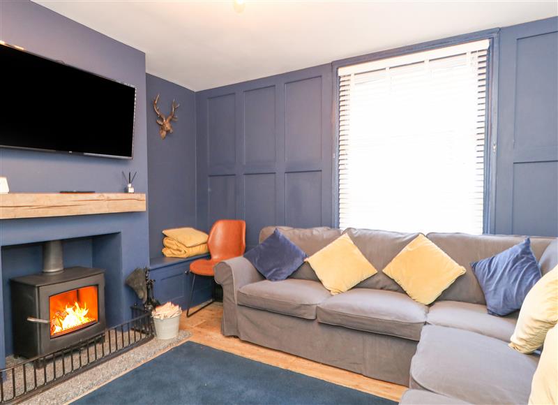 The living area at Salt Tides, Weymouth