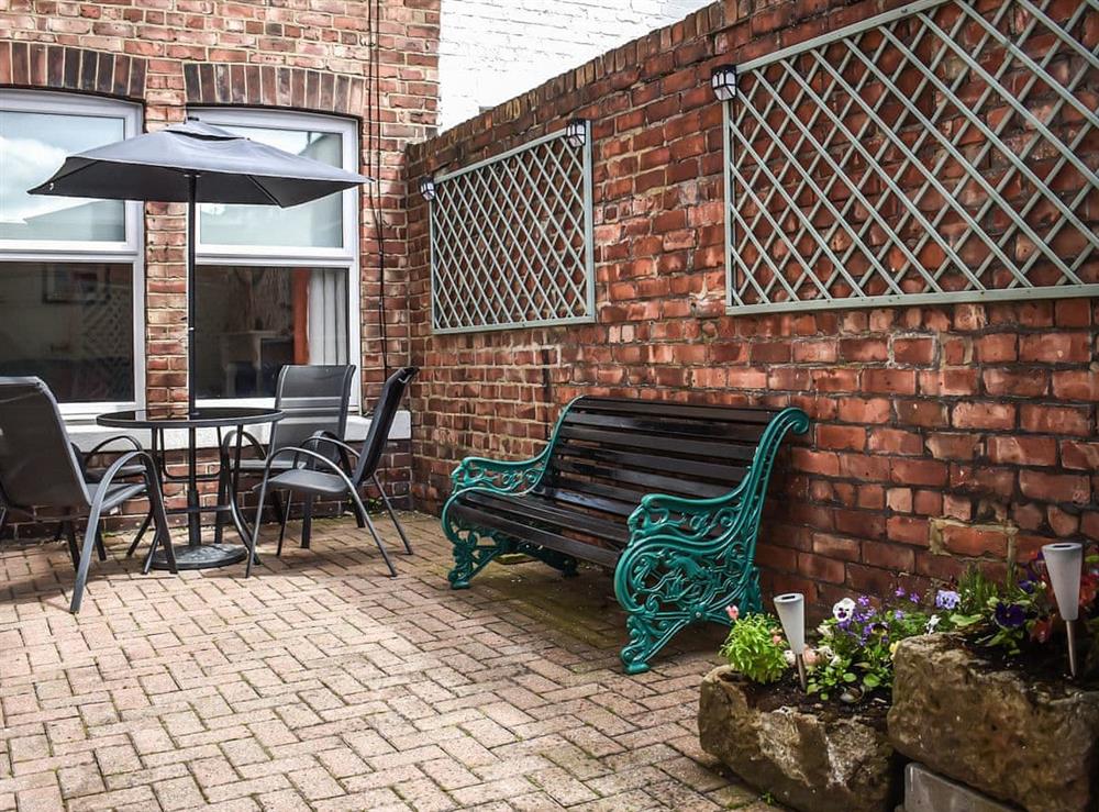 Courtyard at Saltburn Town House in Saltburn-by-the-Sea, Cleveland