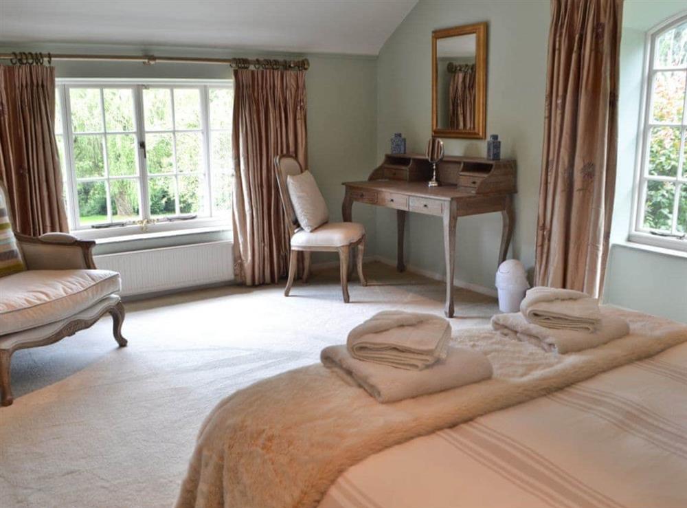 Double bedroom at Salters Cottage in Boldre, near Lymington, Hampshire