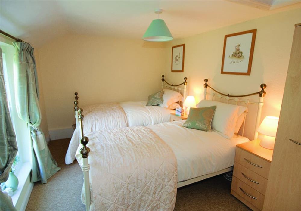 Salters Cottage twin bedded room at Salters Cottage in Skegness, Lincolnshire