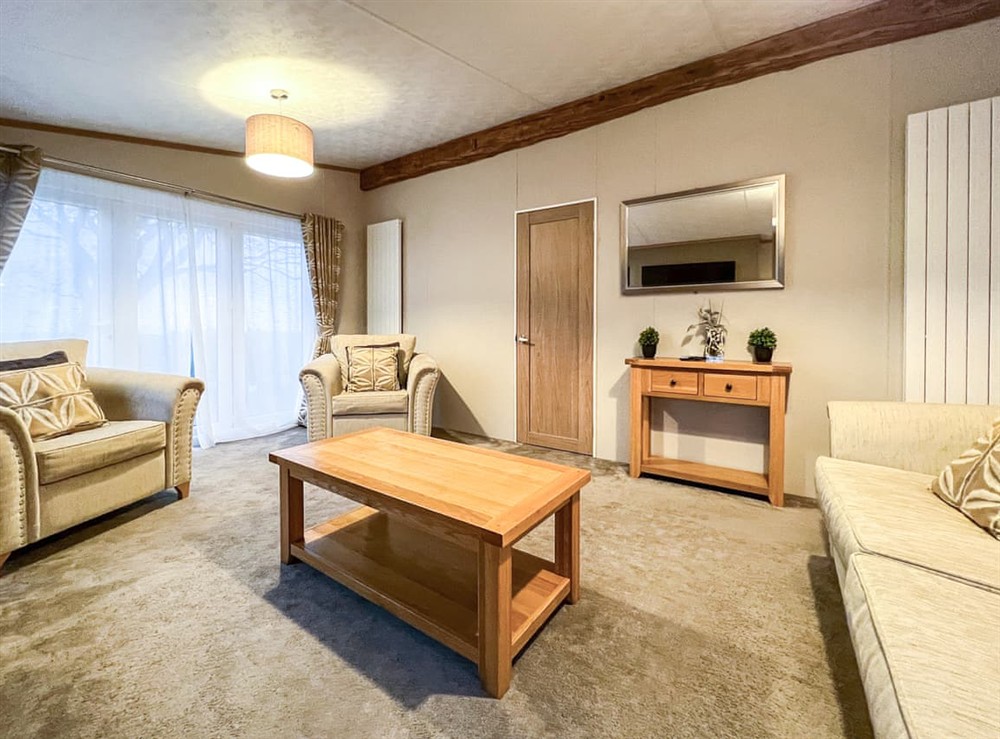 Living room at Saltire 26 in St Andrews, Fife