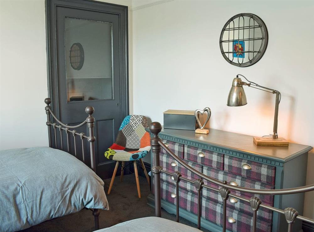 Comfortable twin bedroom (photo 2) at Saltlife Cottage in Port William, Wigtownshire