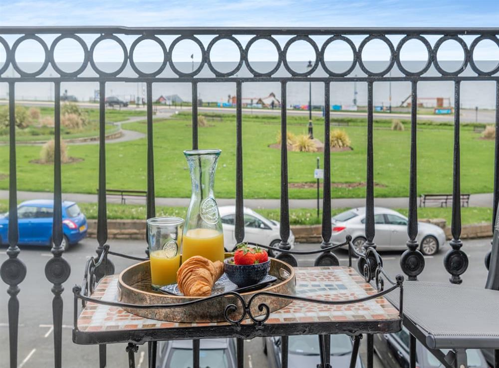 Balcony at Saltwater Suite in Whitby, North Yorkshire