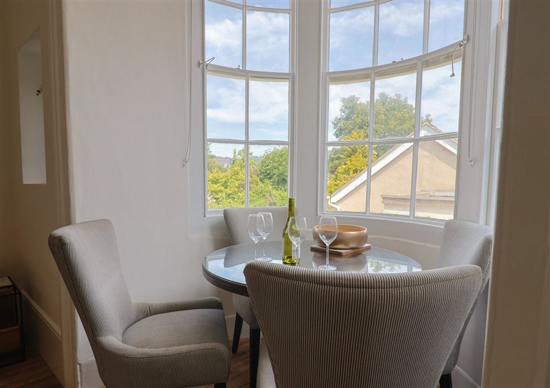 Dining room at Saltwind, Lyme Regis
