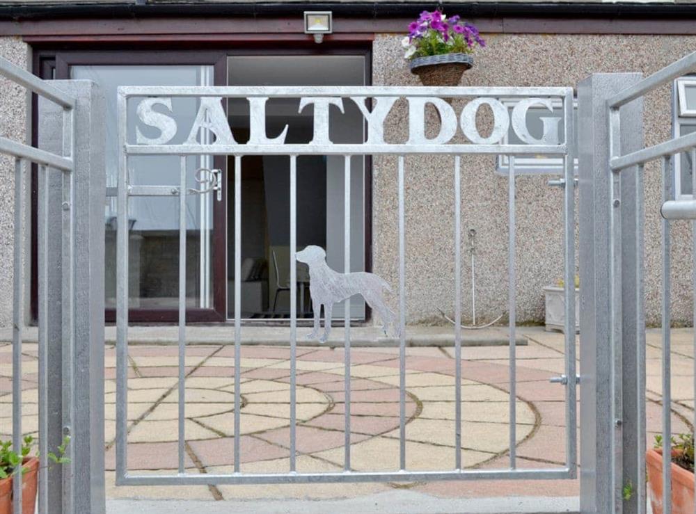 Exterior at Salty Dog in Findochty, near Buckie, Banffshire