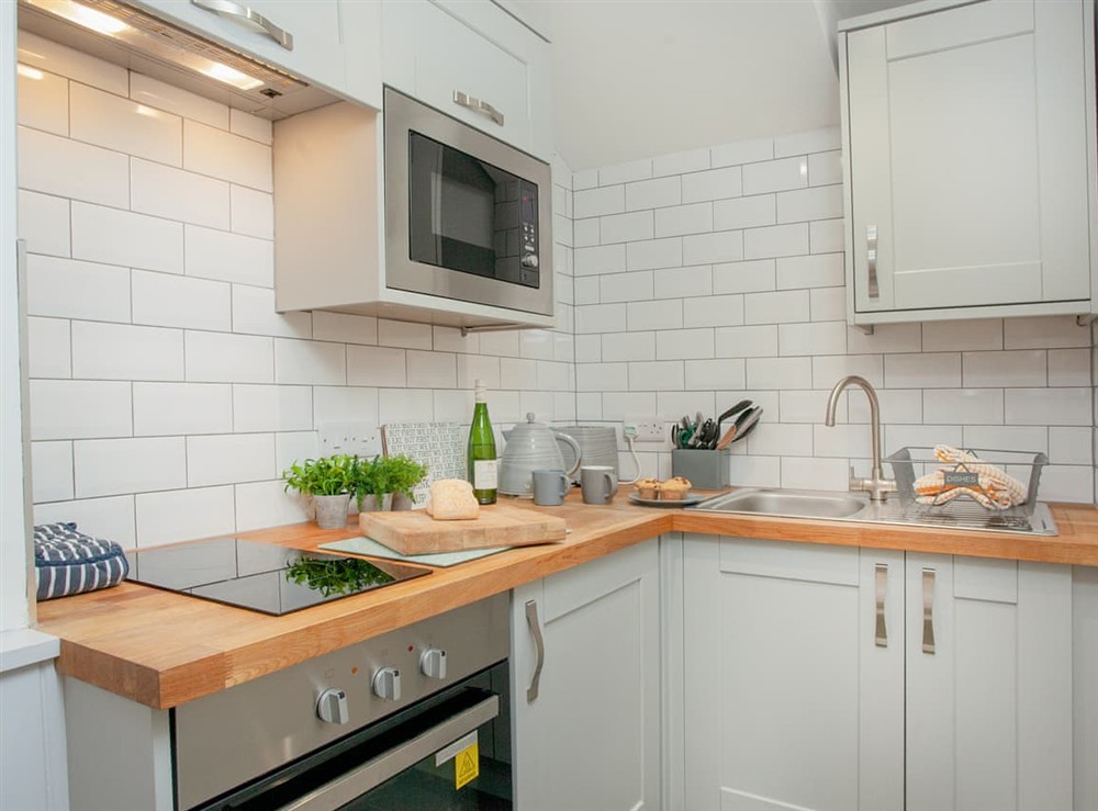 Kitchen at Salty Dog in Paignton, Devon