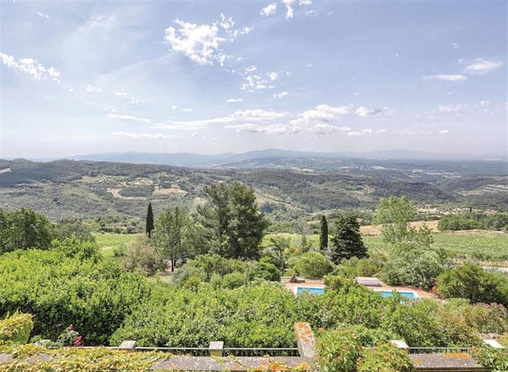 View (photo 2) at Salvanella in Riparbella, Italy