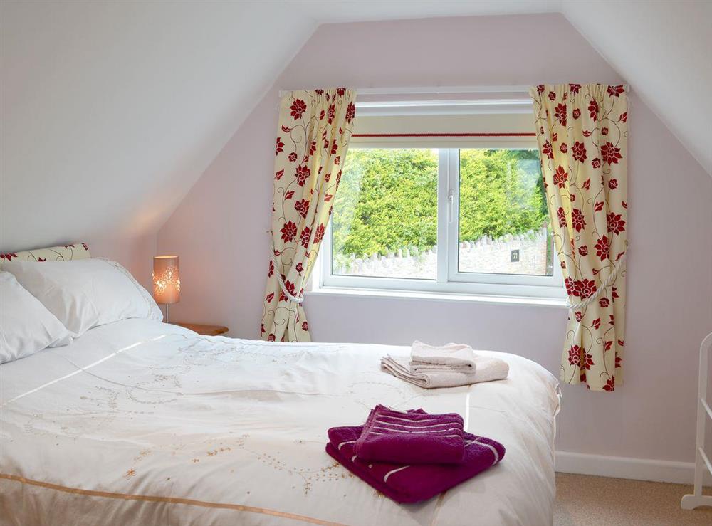 Comfy double bedroom at Samphire in Brixham, Devon