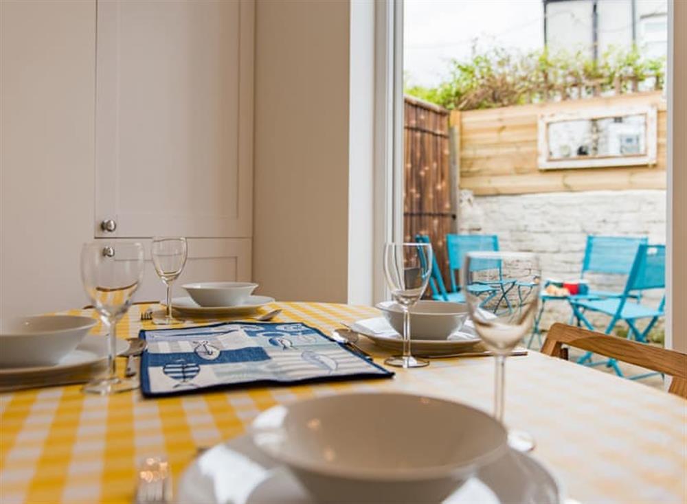 Dining Area at Samphire Cottage in Broadstairs, England