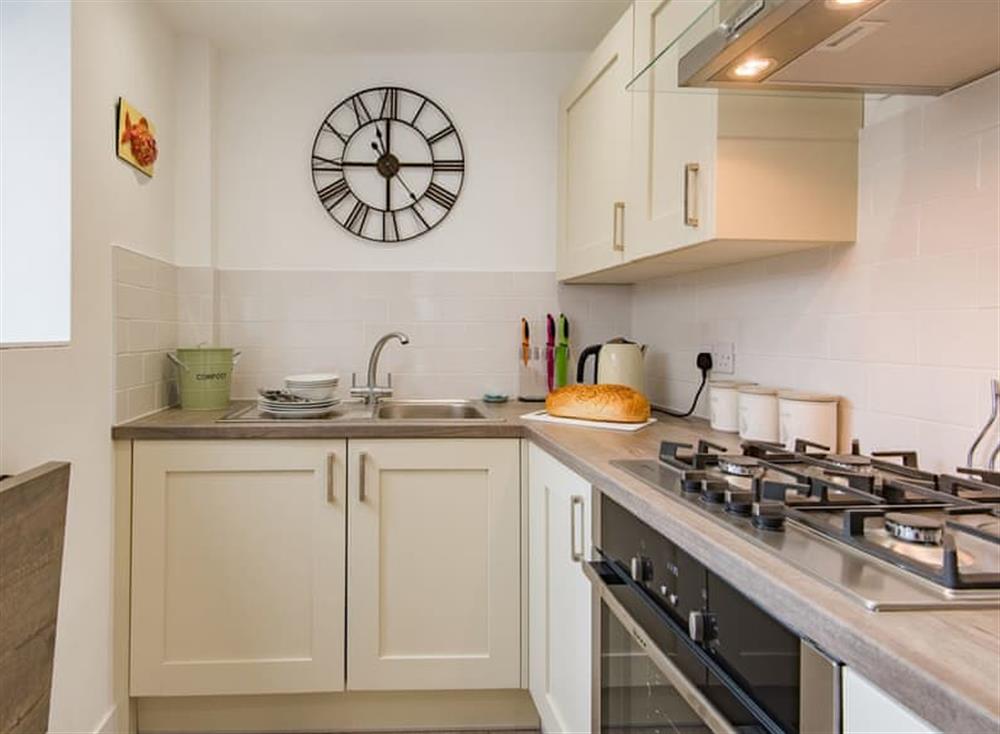 Kitchen at Samphire Cottage in Broadstairs, England
