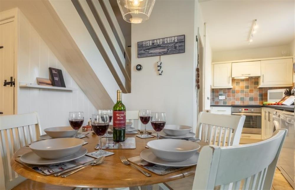 Samphire Cottage: Dining area at Samphire Cottage (BS), Brancaster Staithe near Kings Lynn