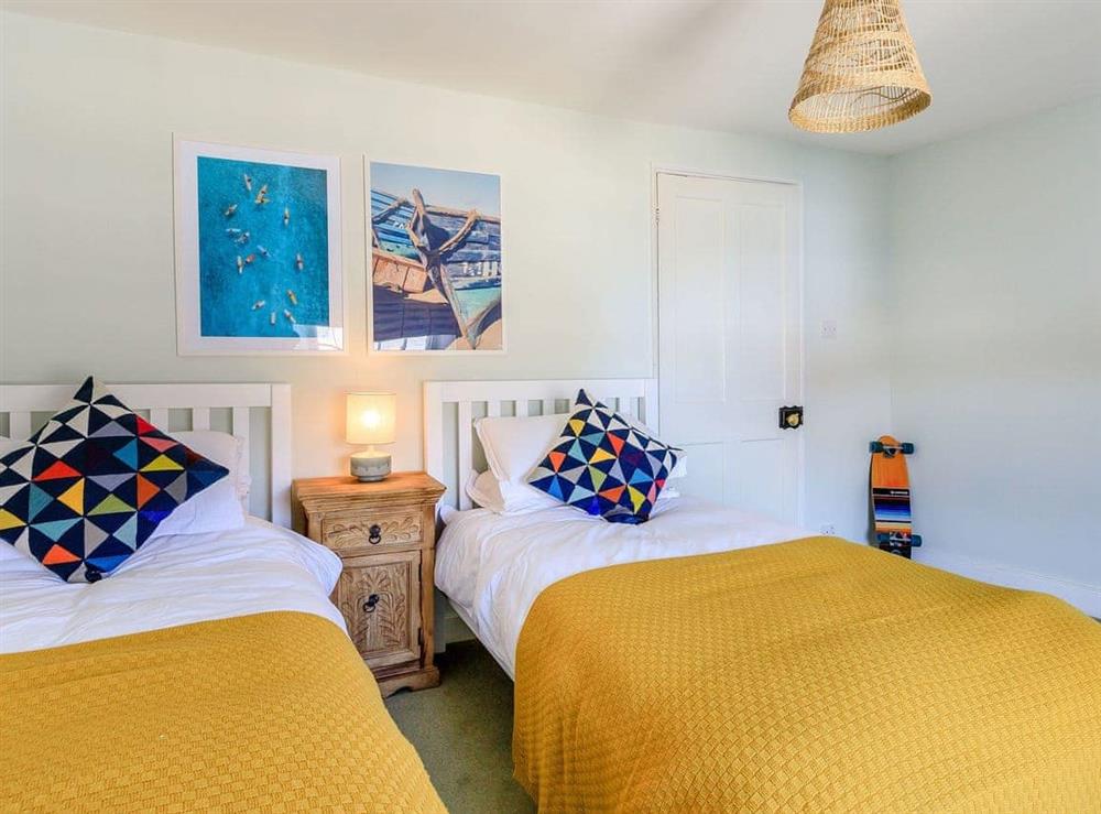 Twin bedroom (photo 2) at Samphire Cottage in Lyme Regis, Dorset