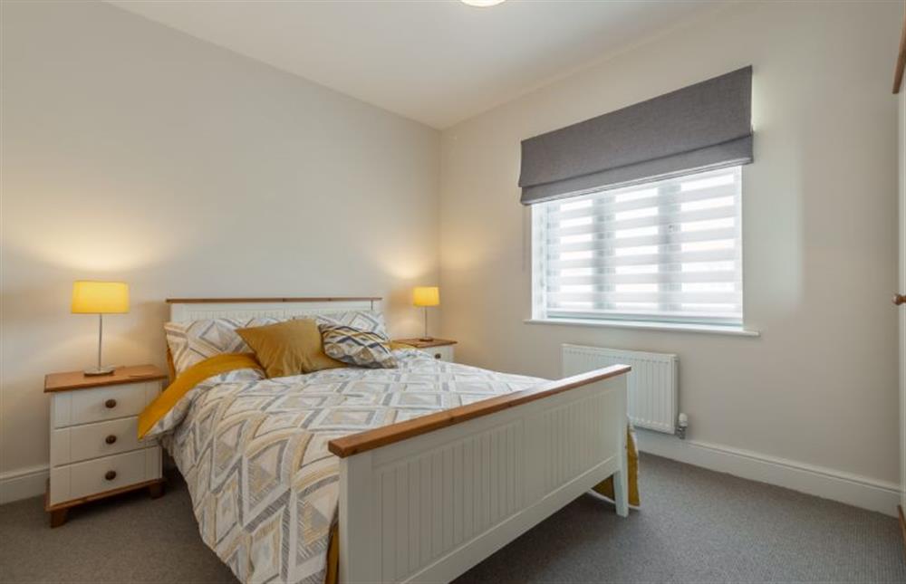 First floor: Bedroom two at Samphire House, Bodham near Holt