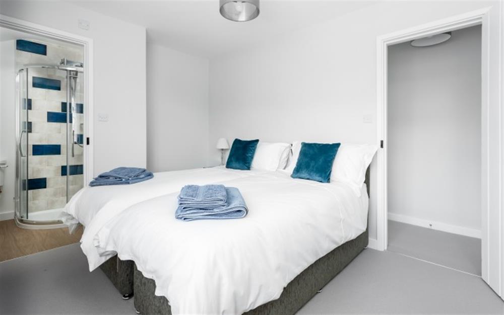 This is a bedroom at Samphire in Lymington