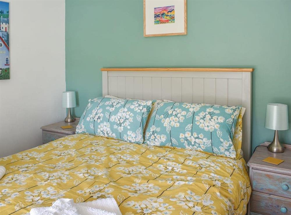Double bedroom at Sanctuary Cottage in Aberdaron, Gwynedd