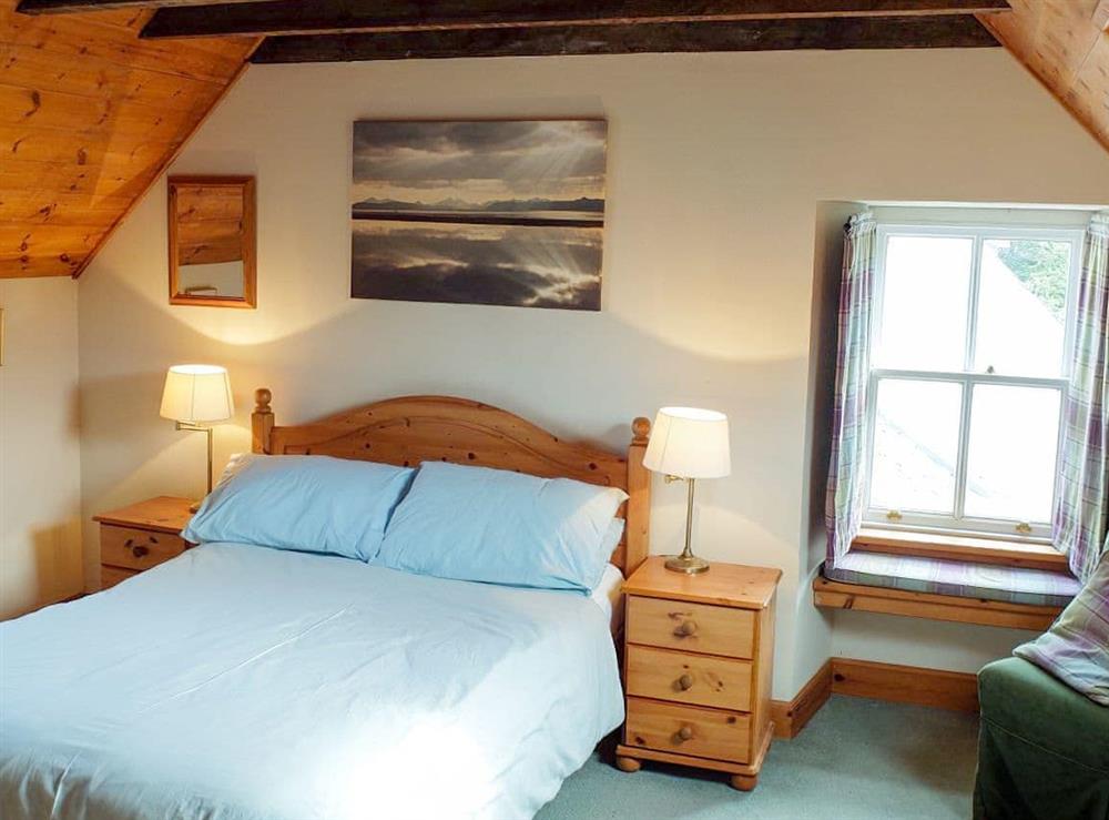 Comfy double bedroom at Sanctuary Cottage in Milton, Applecross., Ross-Shire