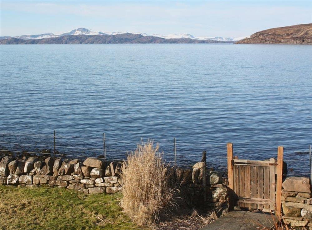 View at Sanctuary Cottage in Milton, Applecross., Ross-Shire