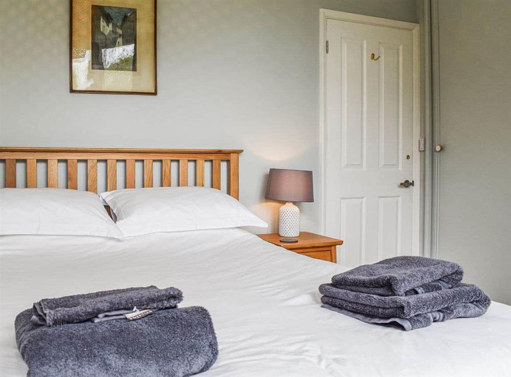 Double bedroom at Sanctuary Cottage in St Clement, Cornwall