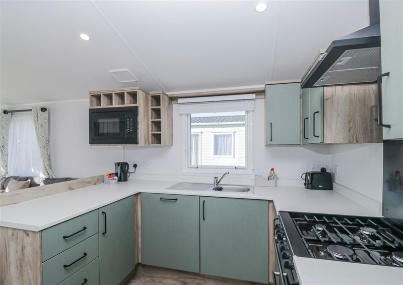 The kitchen at Sand Martin, St Bees