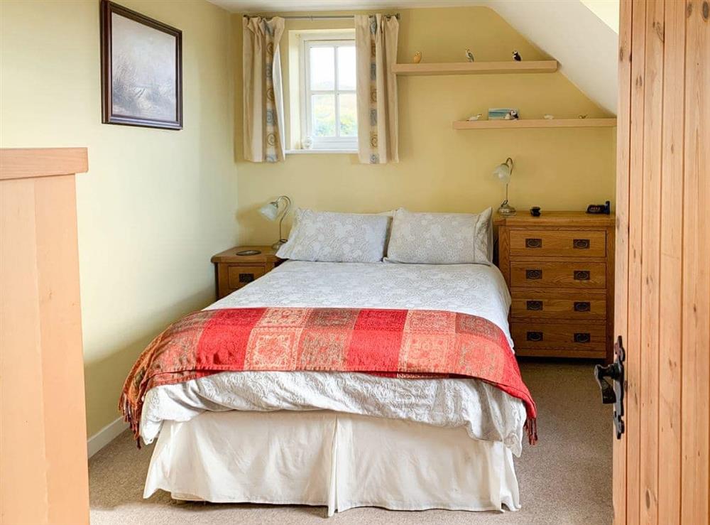 Double bedroom at Sanda View Cottage in Sliddery, Isle Of Arran