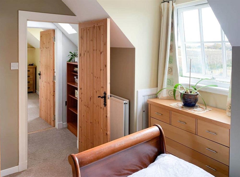 Single bedroom at Sanda View Cottage in Sliddery, Isle Of Arran