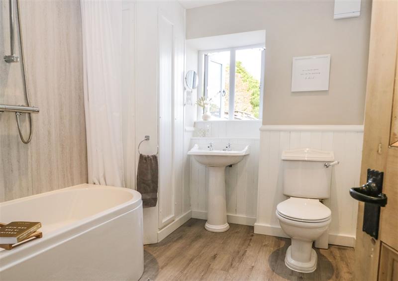 The bathroom at Sandacre Cottage, Bardsea near Ulverston