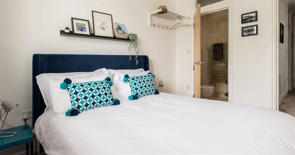 One of the bedrooms at Sandacres No.5 in Sandbanks