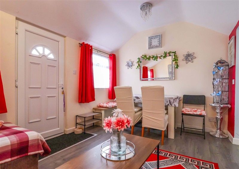 Relax in the living area at Sandbay, Bridlington