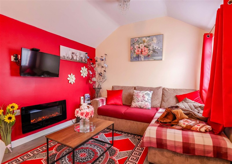 This is the living room at Sandbay, Bridlington