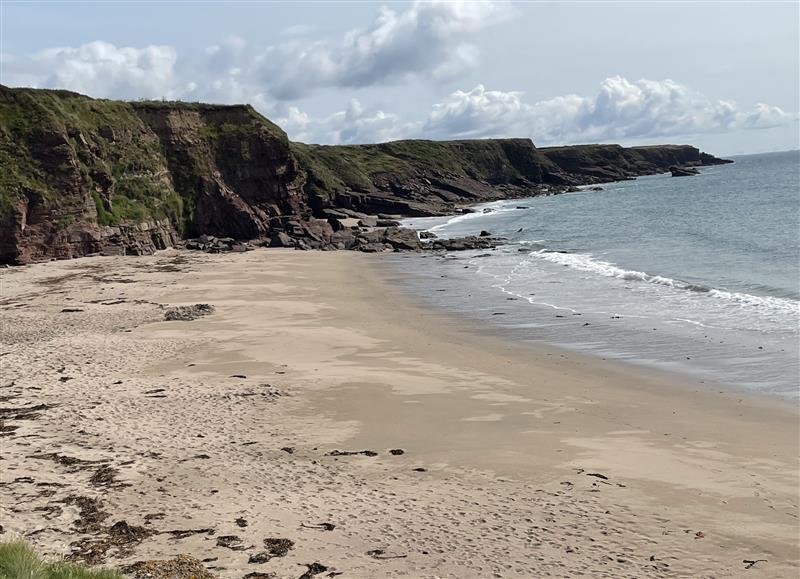 The setting at Sandeel Bay, Hookless Village near Fethard-On-Sea