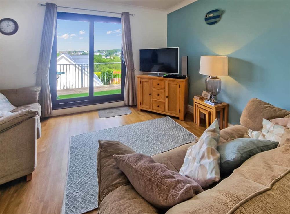 Living room at Sanderling in Saundersfoot, Dyfed