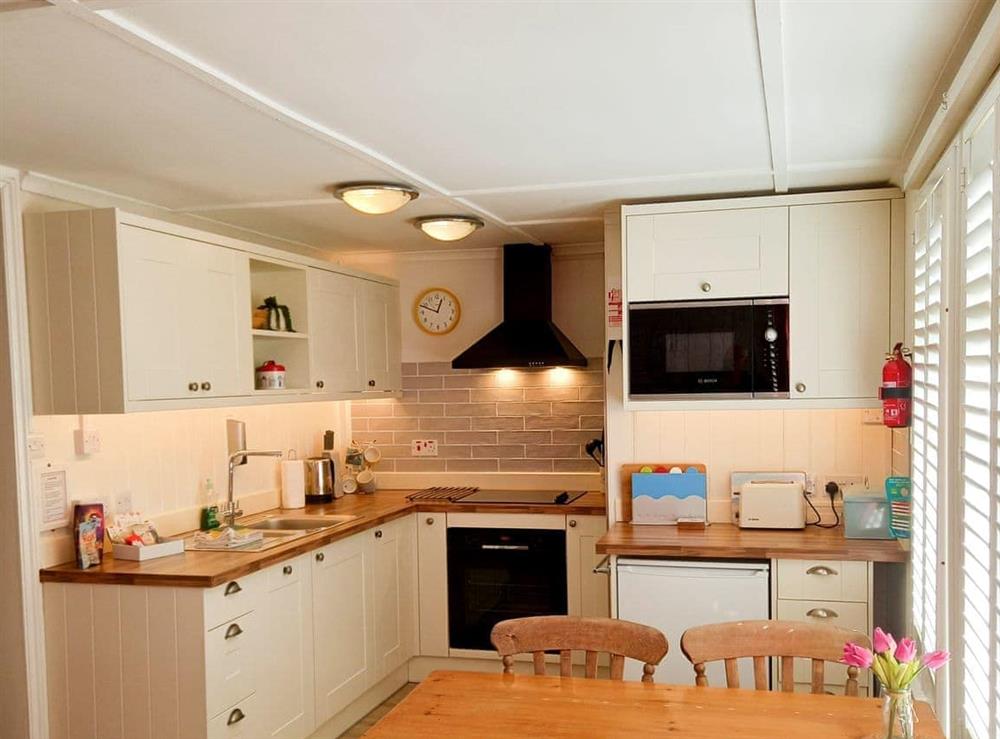 Kitchen at Sandhills in Sea Palling, Norfolk