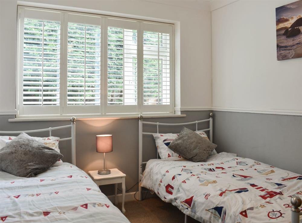 Twin bedroom at Sandown Retreat in Sandown, Isle of Wight