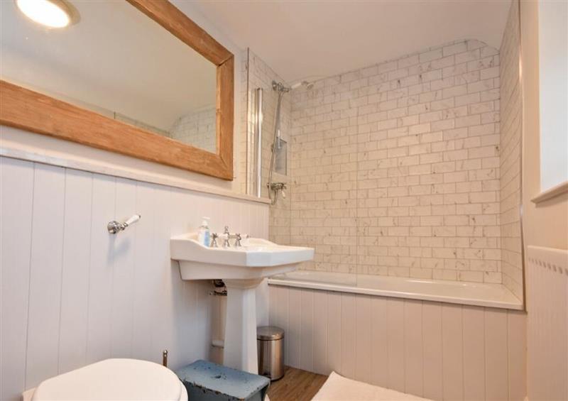 This is the bathroom at Sandpiper, Alnmouth